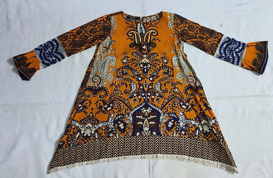 Khaadi Size 6 Printed A-Line Top