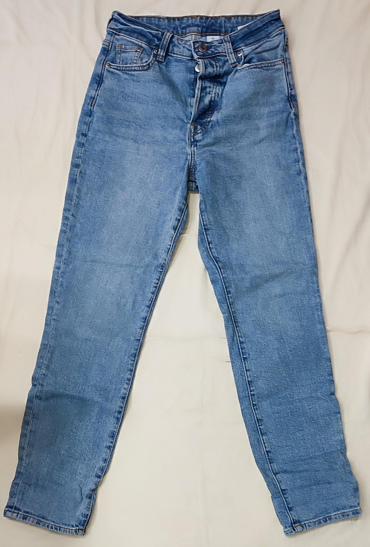 Brand  "Denim" mom jeans ultra high waist