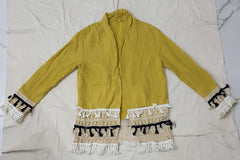 Yellow Open coat