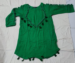 Brand "BTW" Size Small Green two-piece&nbsp