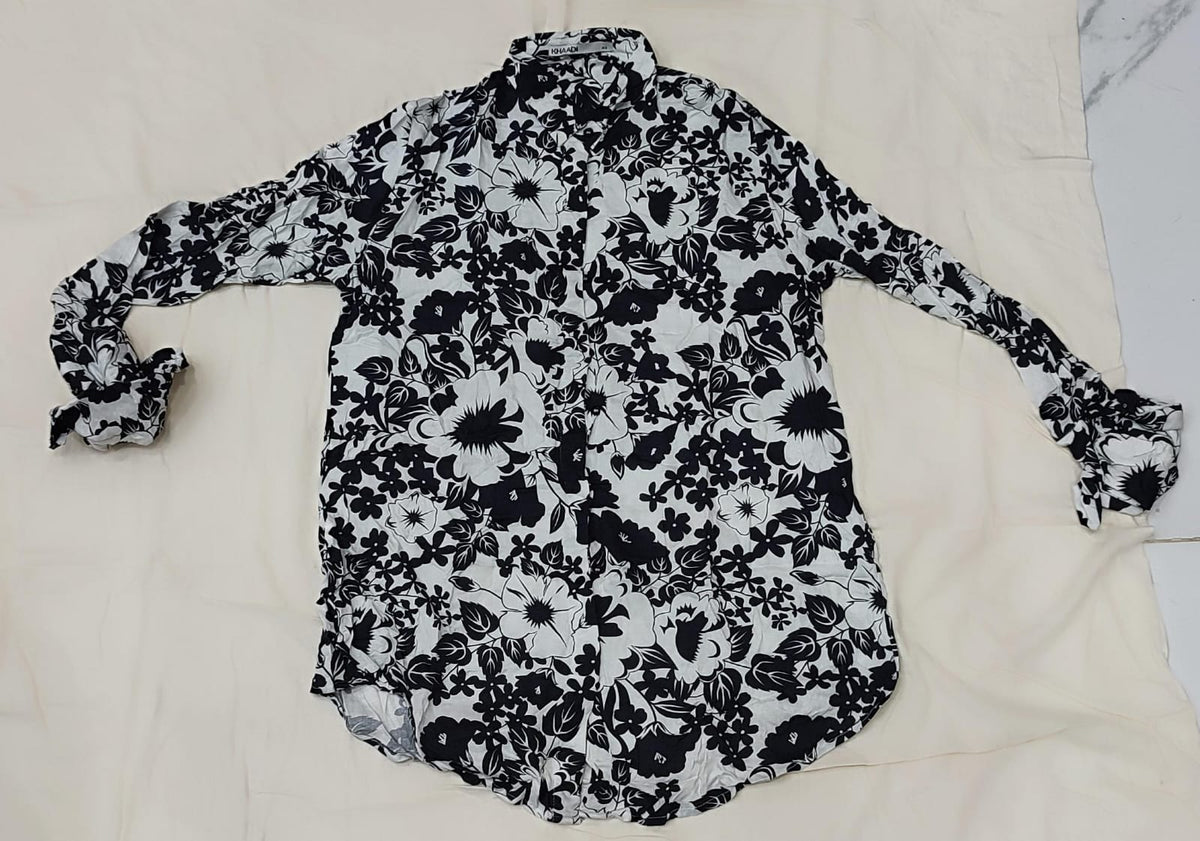 Khaadi XS Printed Button Down Shirt & Trouser