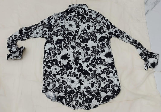 Khaadi XS Printed Button Down Shirt & Trouser