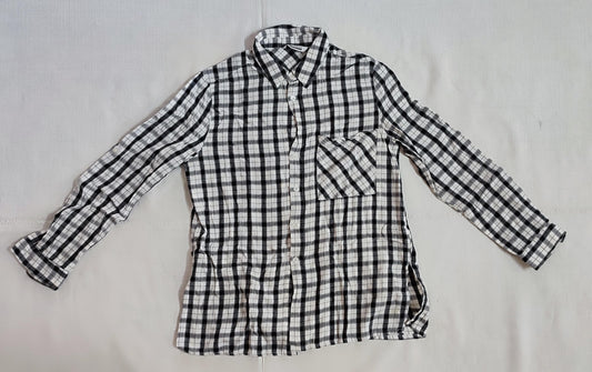 Sapphire West Check Button Down Shirt