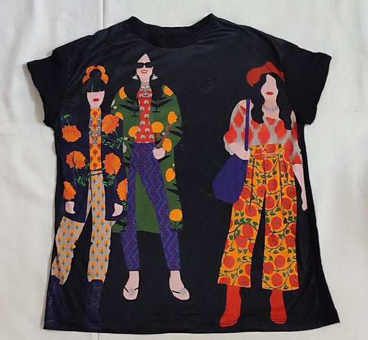 Funky Print T shirt