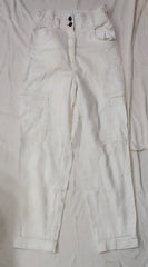 H&M off-white jeans with pockets