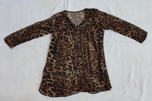 Cheetah Print Top